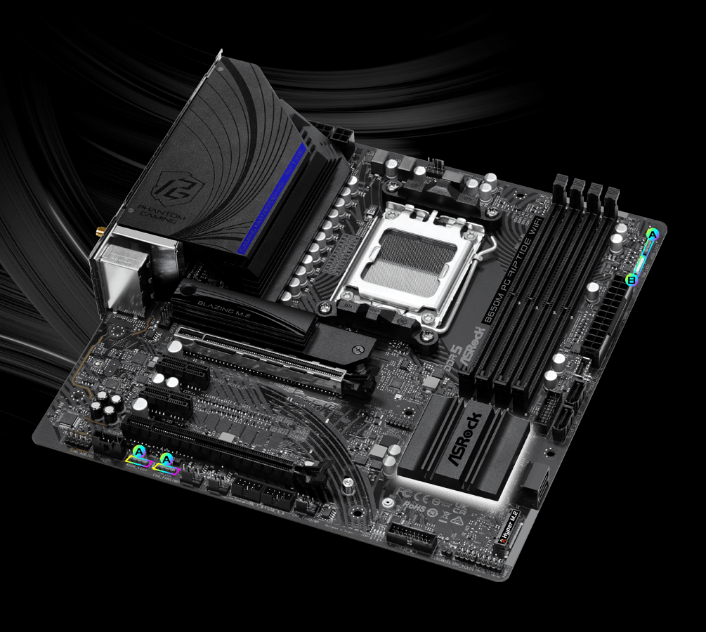 ASRock > B650M PG Riptide WiFi
